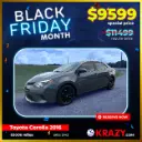 2016 Toyota Corolla L Sedan 4D