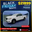 2022 Nissan Titan Crew Cab SV Pickup 4D 5 1/2 ft