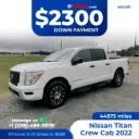 2022 Nissan Titan Crew Cab SV Pickup 4D 5 1/2 ft