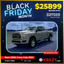 2022 Ram 2500 Crew Cab Big Horn Pickup 4D 6 1/3 ft