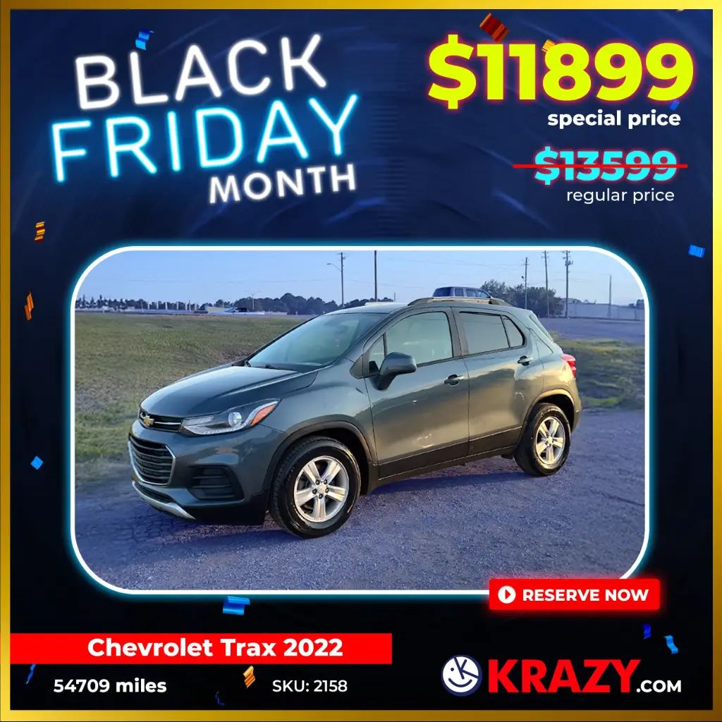 2022 Chevrolet Trax LT Sport Utility 4D