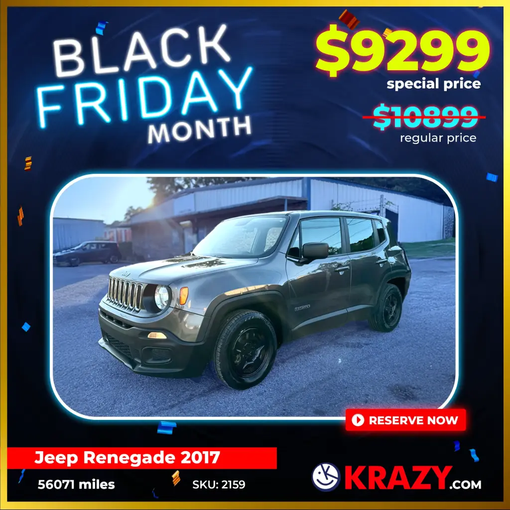 2017 Jeep Renegade Sport SUV 4D