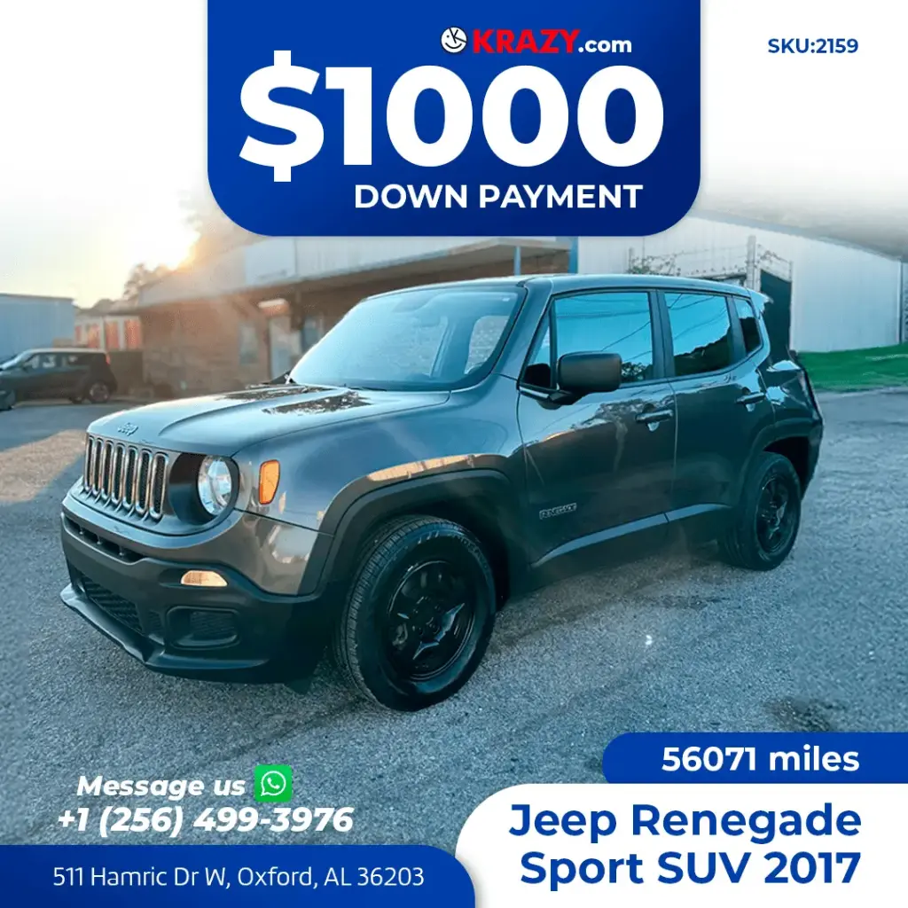 2017 Jeep Renegade Sport SUV 4D