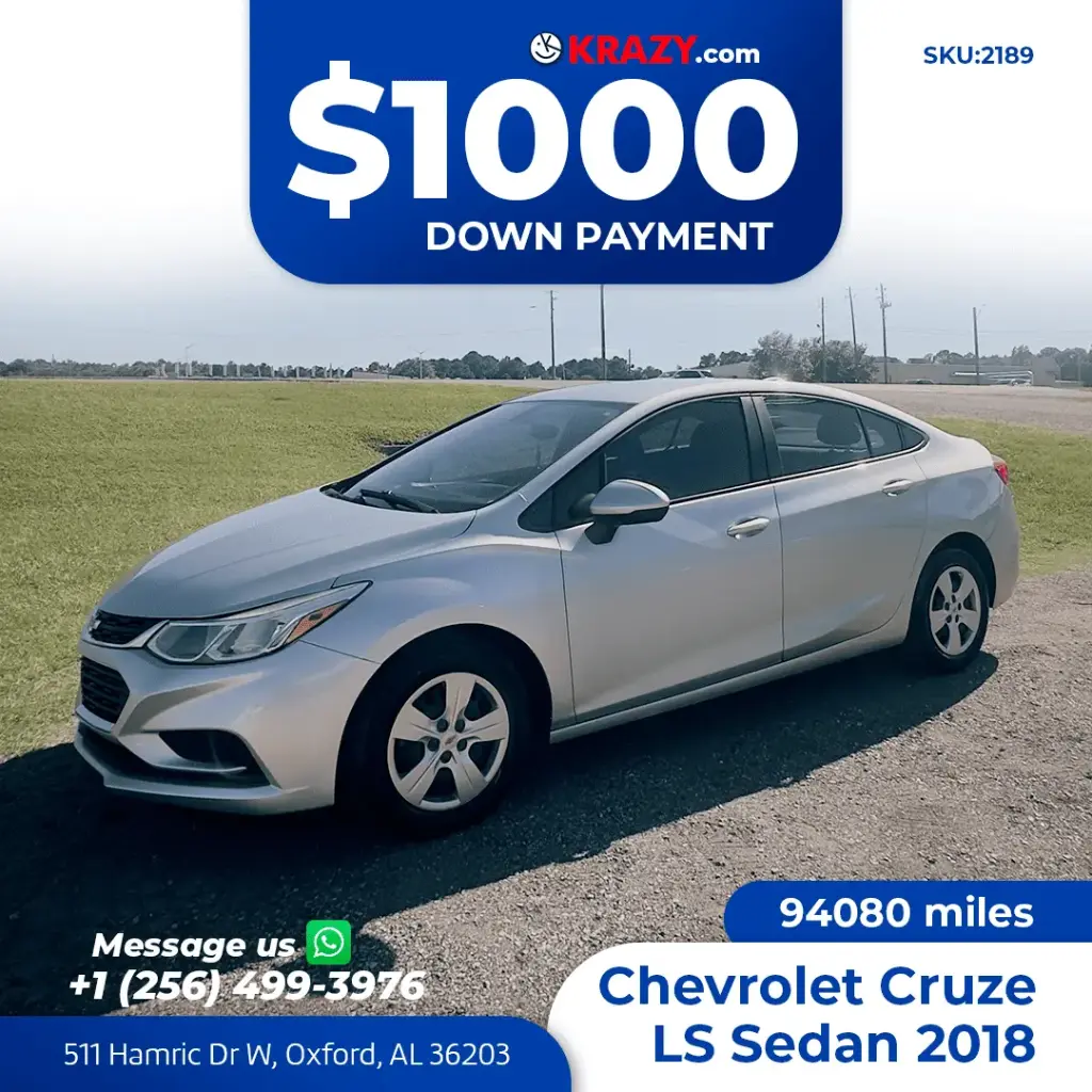 2018 Chevrolet Cruze LS Sedan 4D