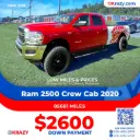 2020 Ram 2500 Crew Cab Tradesman Pickup 4D 8 ft
