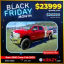 2020 Ram 2500 Crew Cab Tradesman Pickup 4D 8 ft