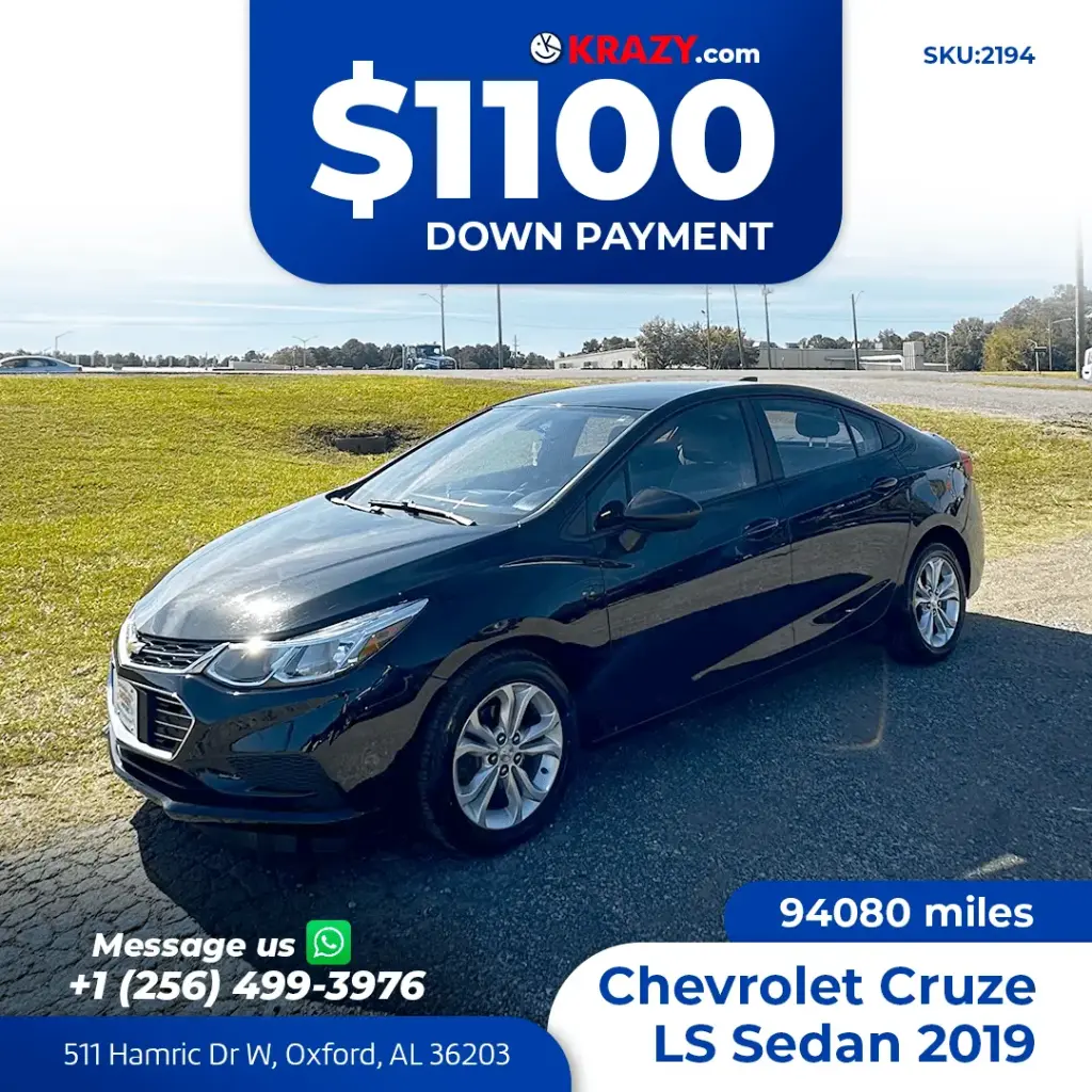 2019 Chevrolet Cruze LS Sedan 4D