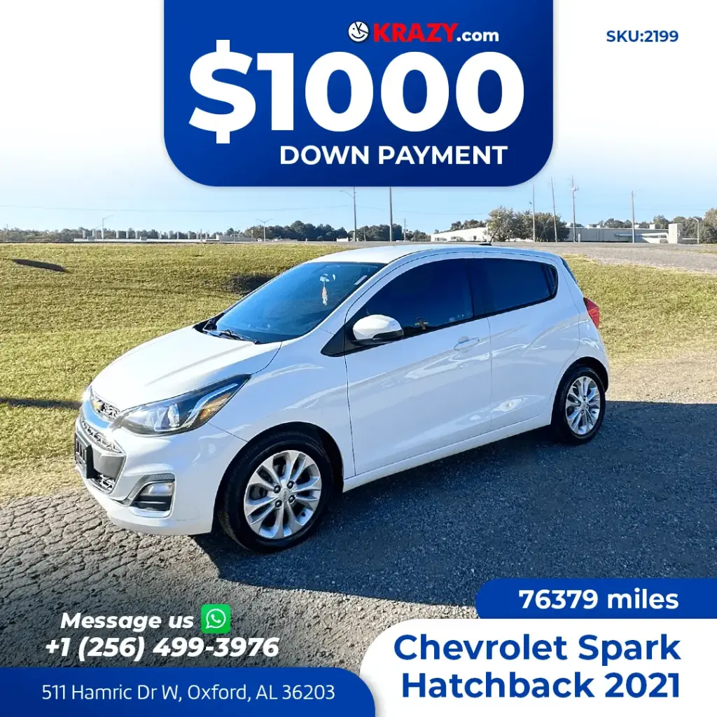 2021 Chevrolet Spark 1LT Hatchback 4D