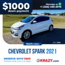 2021 Chevrolet Spark 1LT Hatchback 4D