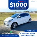 2021 Chevrolet Spark 1LT Hatchback 4D