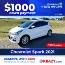 2021 Chevrolet Spark 1LT Hatchback 4D