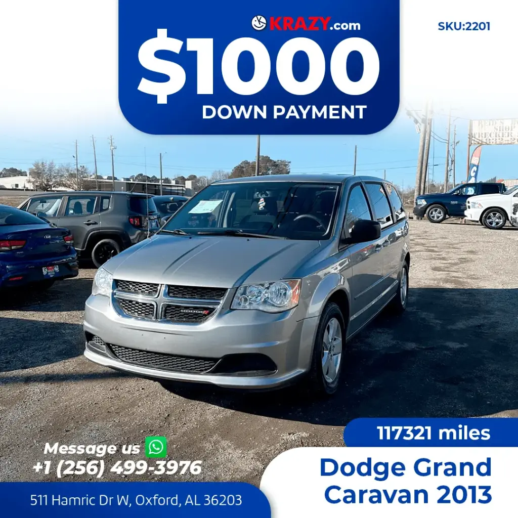 2013 Dodge Grand Caravan Passenger SE Minivan 4D