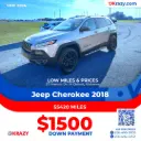 2018 Jeep Cherokee TrailHawk Sport Utility 4D