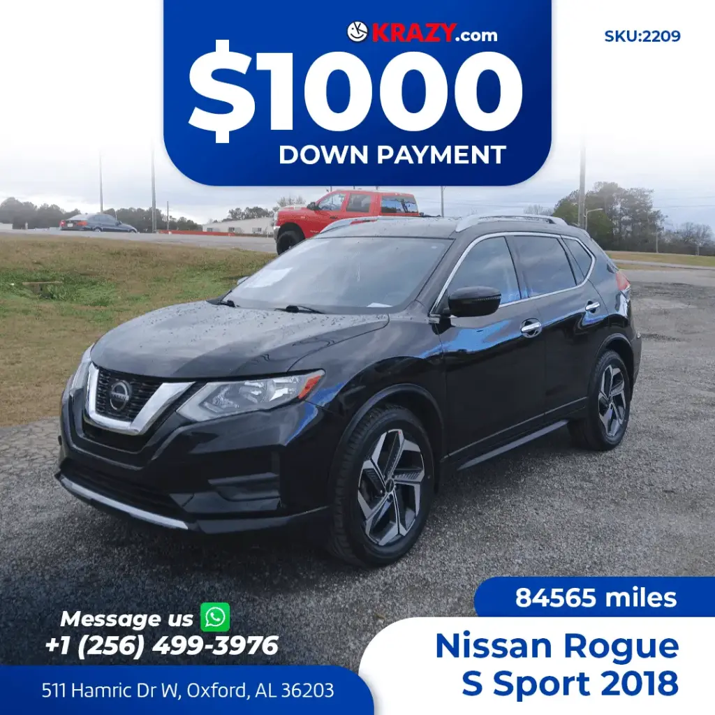2018 Nissan Rogue S Sport Utility 4D