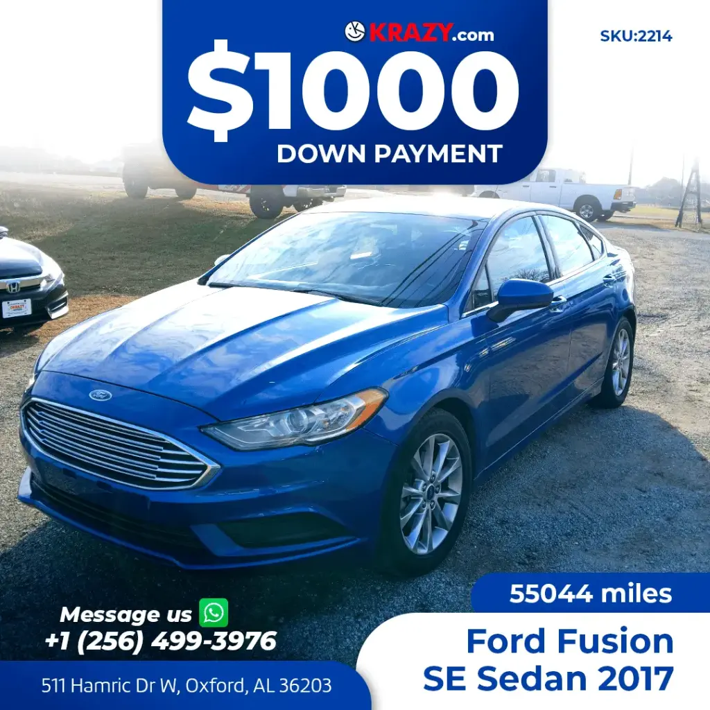 2017 Ford Fusion SE Sedan 4D