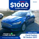 2017 Ford Fusion SE Sedan 4D