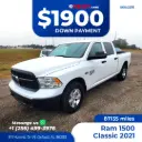 2021 Ram 1500 Classic Crew Cab Tradesman Pickup 4D 6 1/3 ft