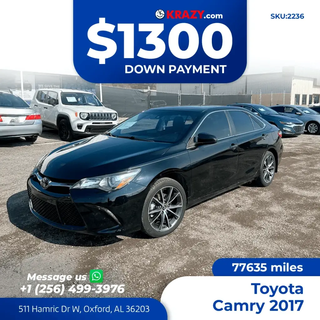 2017 Toyota Camry LE Sedan 4D 