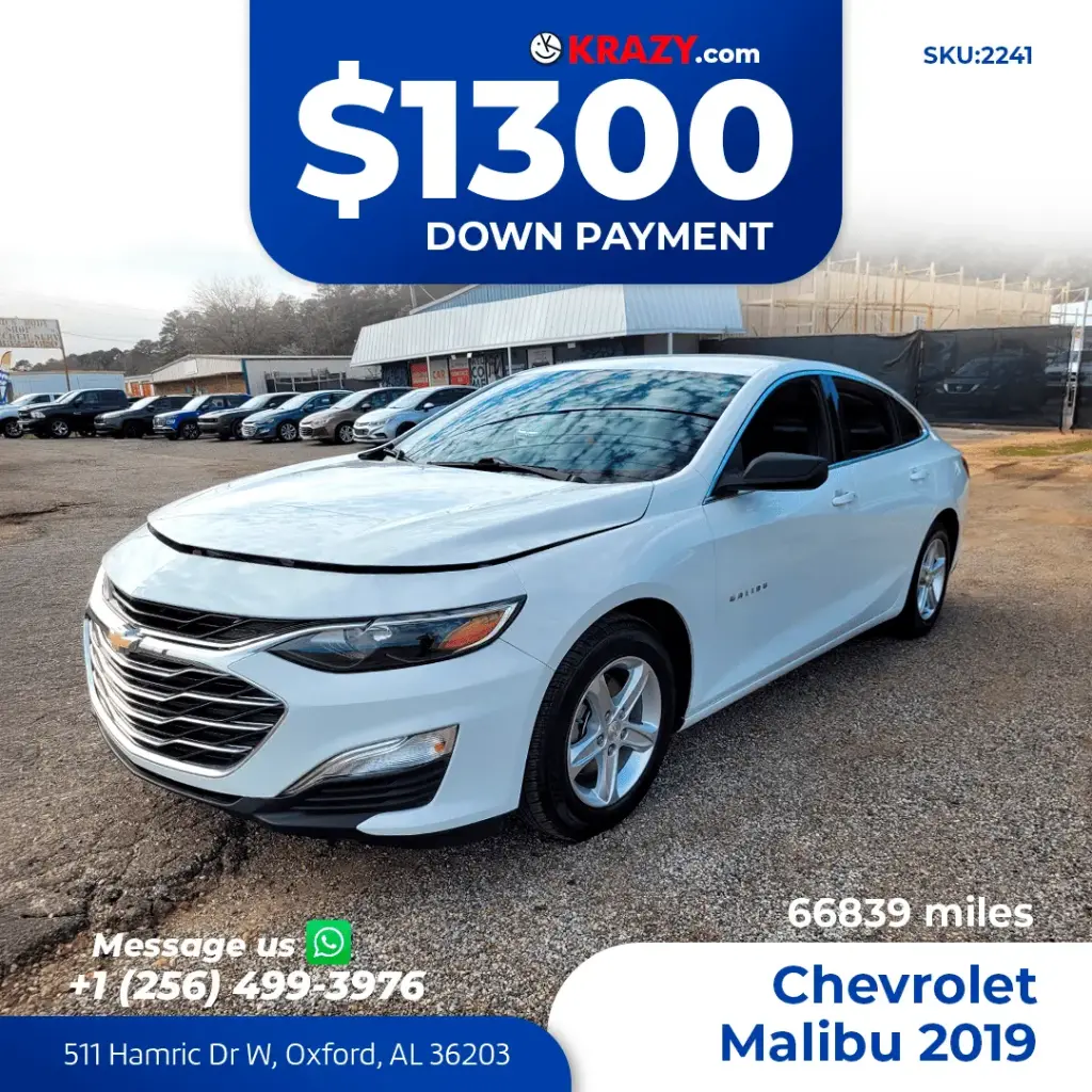 2019 Chevrolet Malibu LS Sedan 4D 