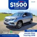 2018 Honda Pilot Touring Sport Utility 4D 