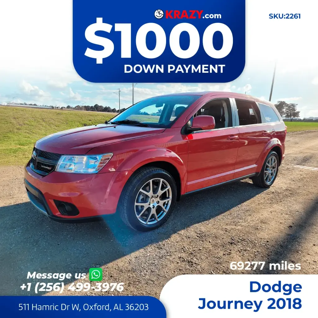 2018 Dodge Journey GT Sport Utility 4D 