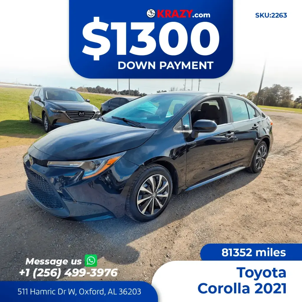 2021 Toyota Corolla LE Sedan 4D 