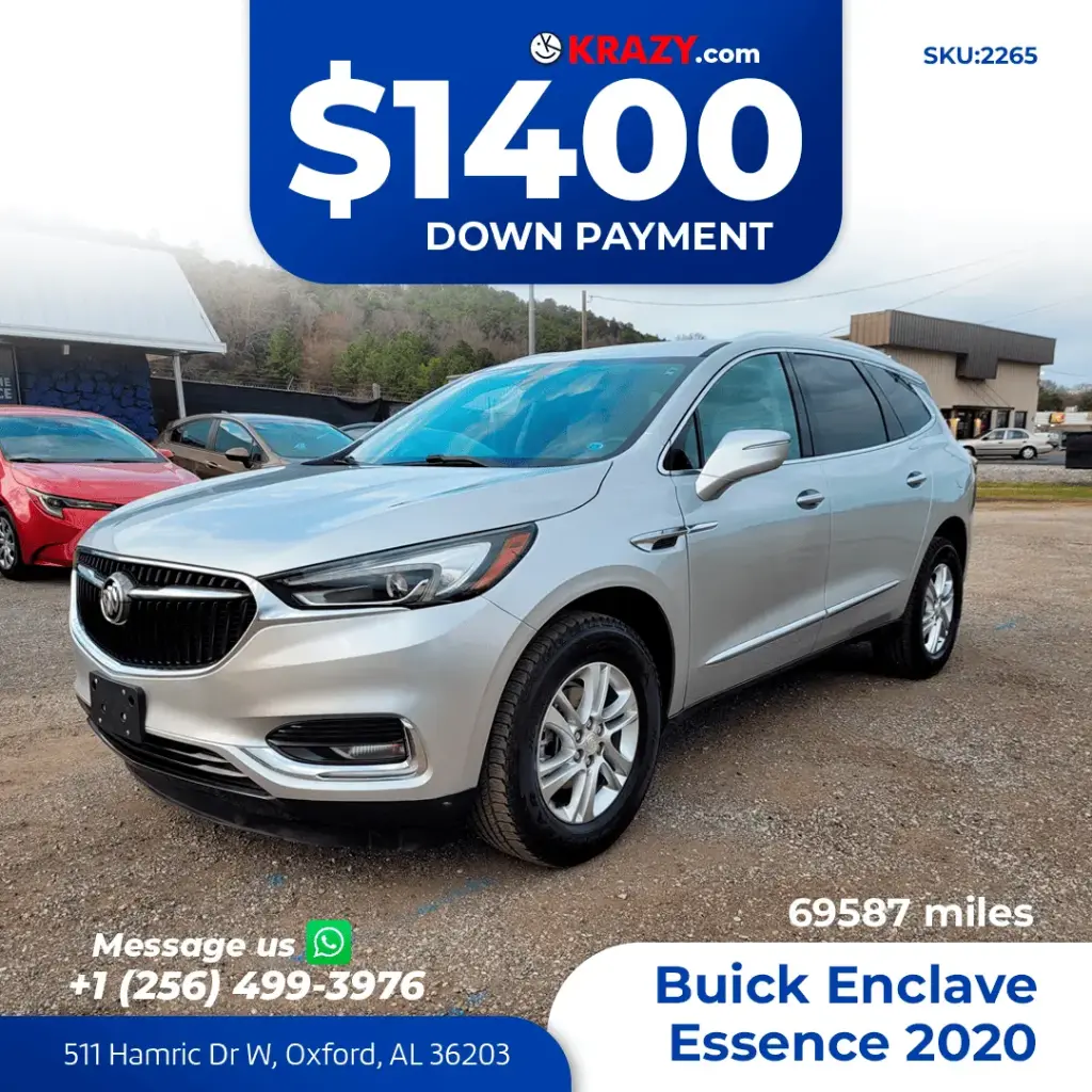2020 Buick Enclave Essence Sport Utility 4D 