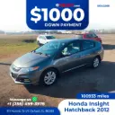 2012 Honda Insight EX Hatchback 4D 
