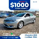 2016 Chrysler 200 Limited Sedan 4D 