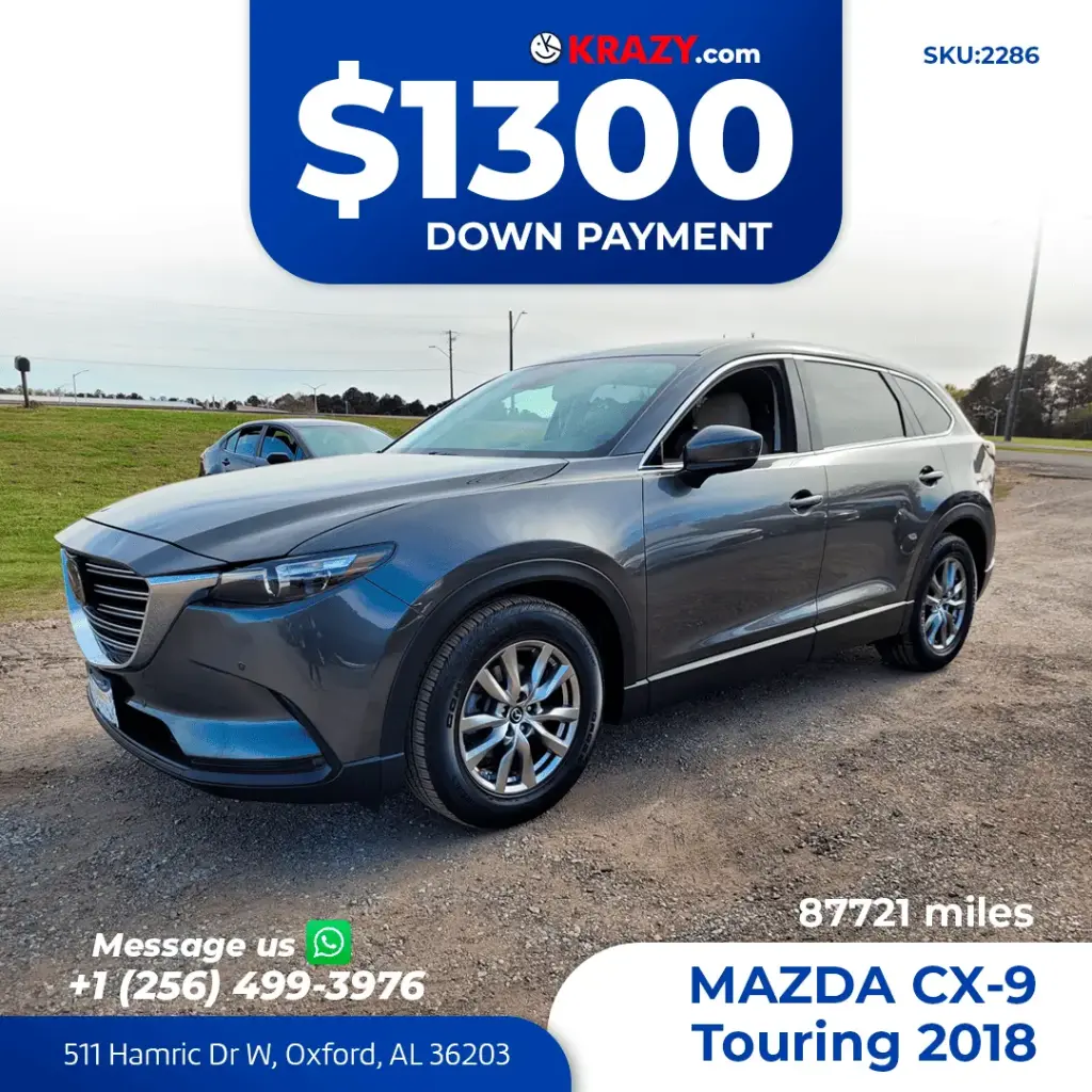 2018 MAZDA CX-9 Touring Sport Utility 4D