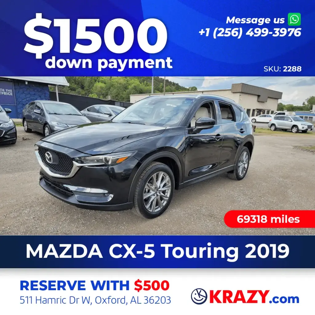 2288 - 2019 MAZDA CX-5 Grand Touring Sport