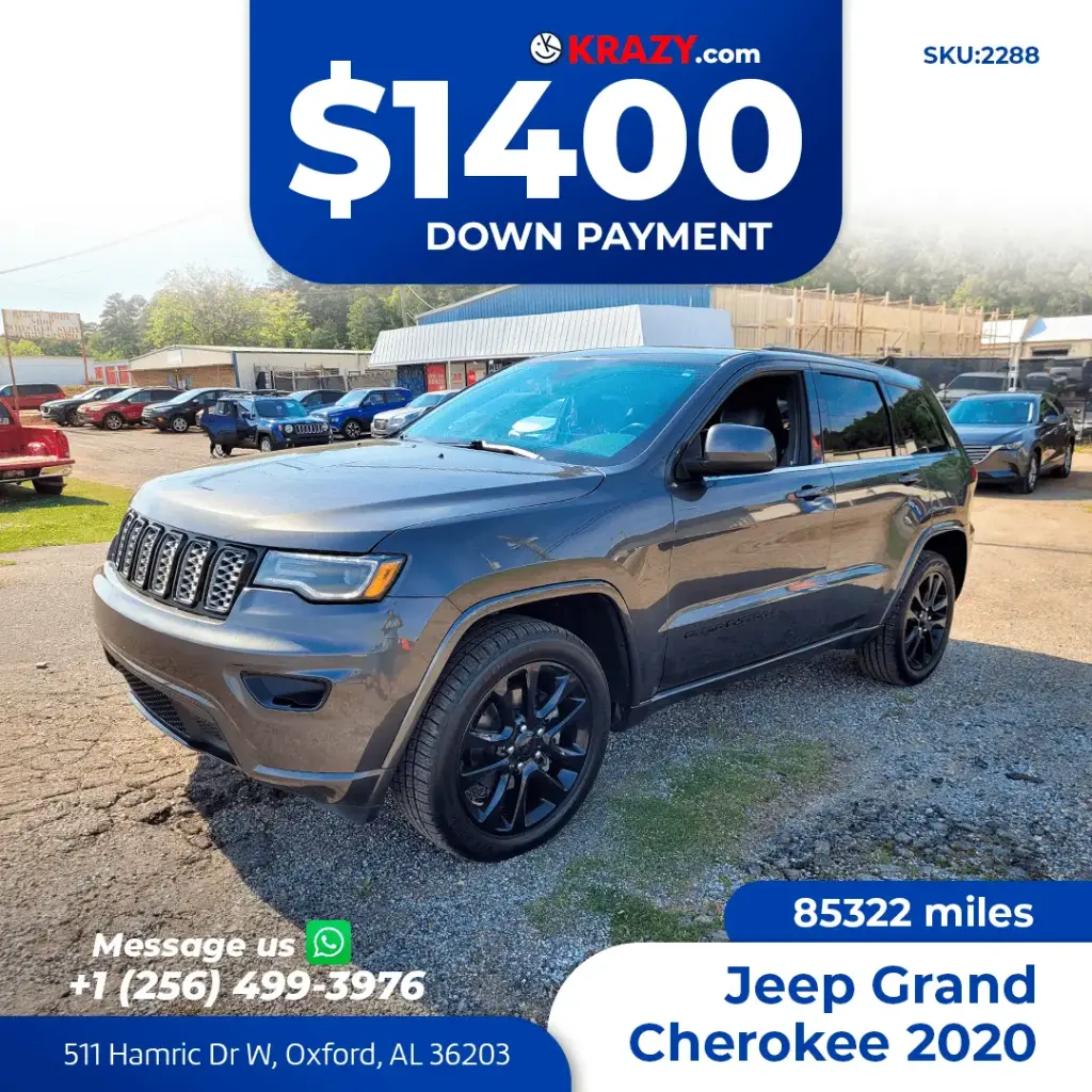 2289 - 2020 Jeep Grand Cherokee Altitude Sport Utility 4D 