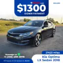 2299 -  2018 Kia Optima LX 
