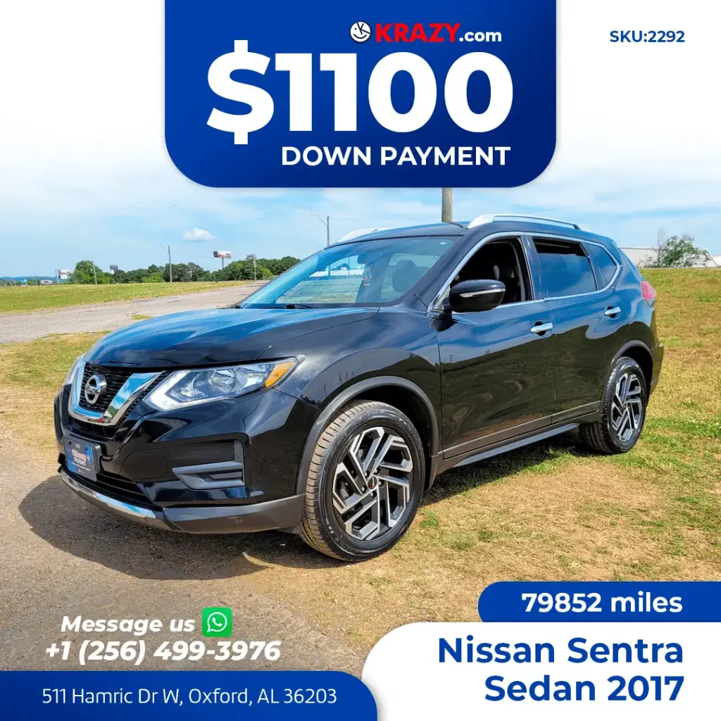 2292 - 2017 Nissan Rogue S