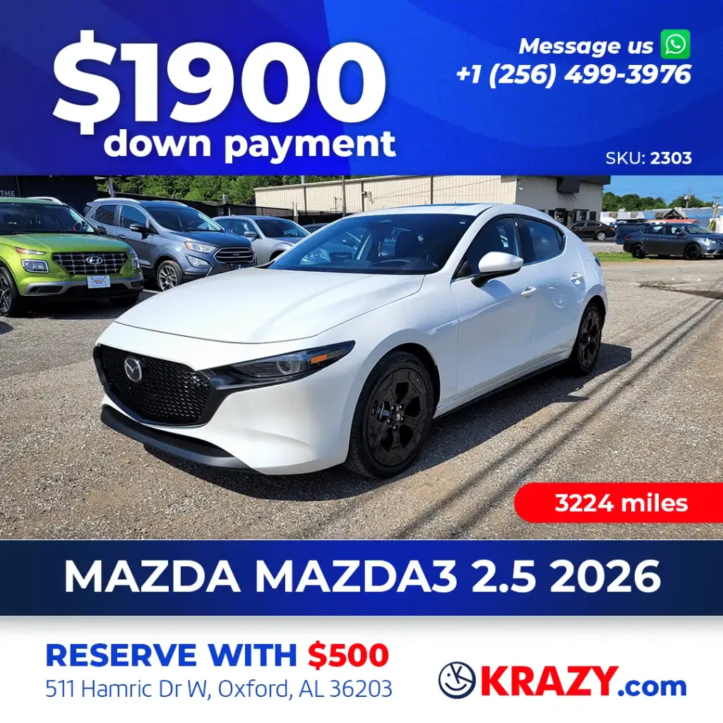 2303 - 2026 MAZDA MAZDA3 2.5 S