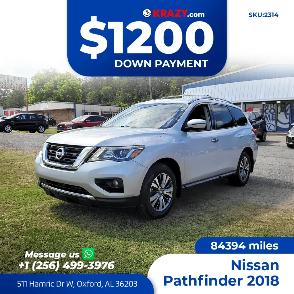 2314 - 2018 Nissan Pathfinder SL Sport Utility 4D