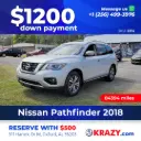 2314 - 2018 Nissan Pathfinder SL Sport 