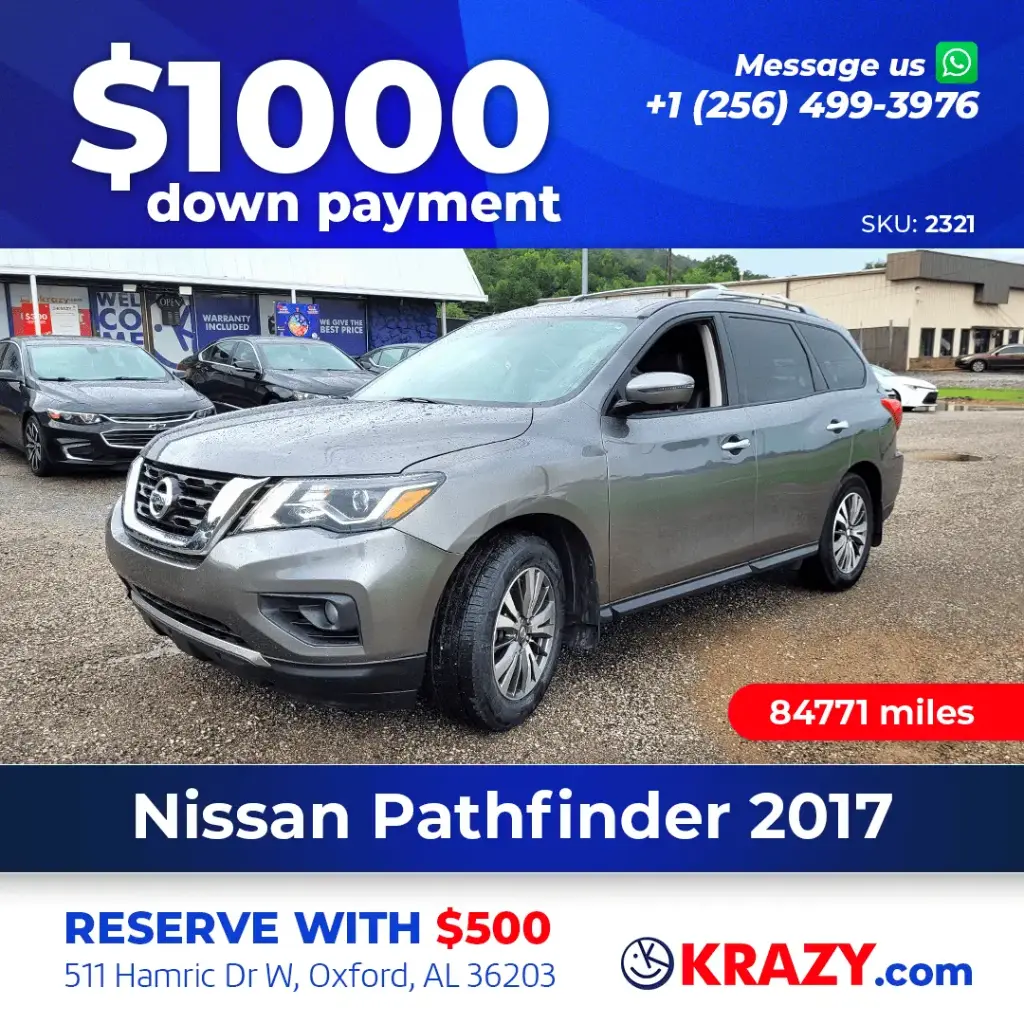 2321 - 2017 Nissan Pathfinder SL Sport Utility 4D 