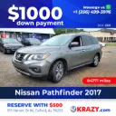 2321 - 2017 Nissan Pathfinder SL Sport Utility 4D 
