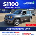 2333 - 2019 Jeep Renegade Latitude Sport Utility 4D 