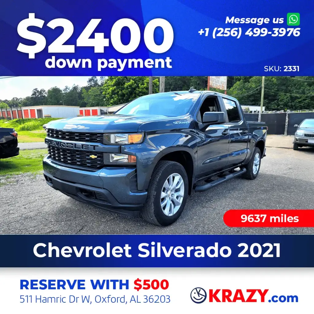 2021 Chevrolet Silverado 1500 Crew Cab