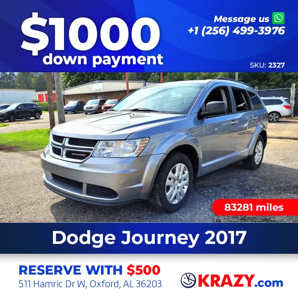 2017 Dodge Journey SE Sport Utility 4D