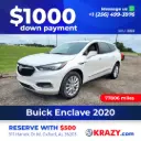 2322 - 2020 Buick Enclave Essence Sport Utility 4D