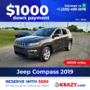 2340 - 2019 Jeep Compass Latitude Sport Utility 4D 