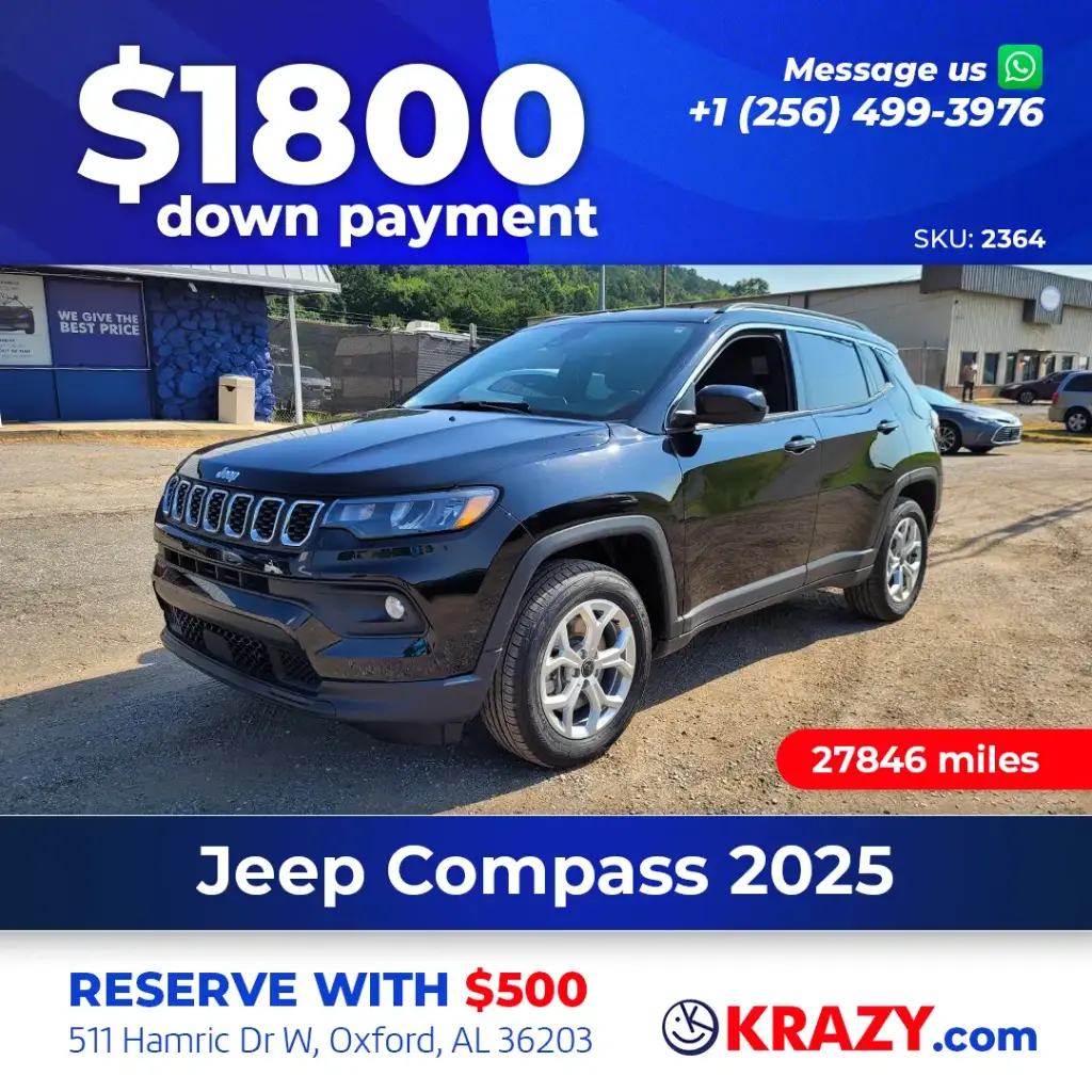 2025 Jeep Compass Latitude Sport Utility 4D 