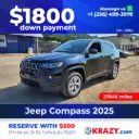 2025 Jeep Compass Latitude Sport Utility 4D 