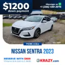 2023 Nissan Sentra SV Sedan 4D