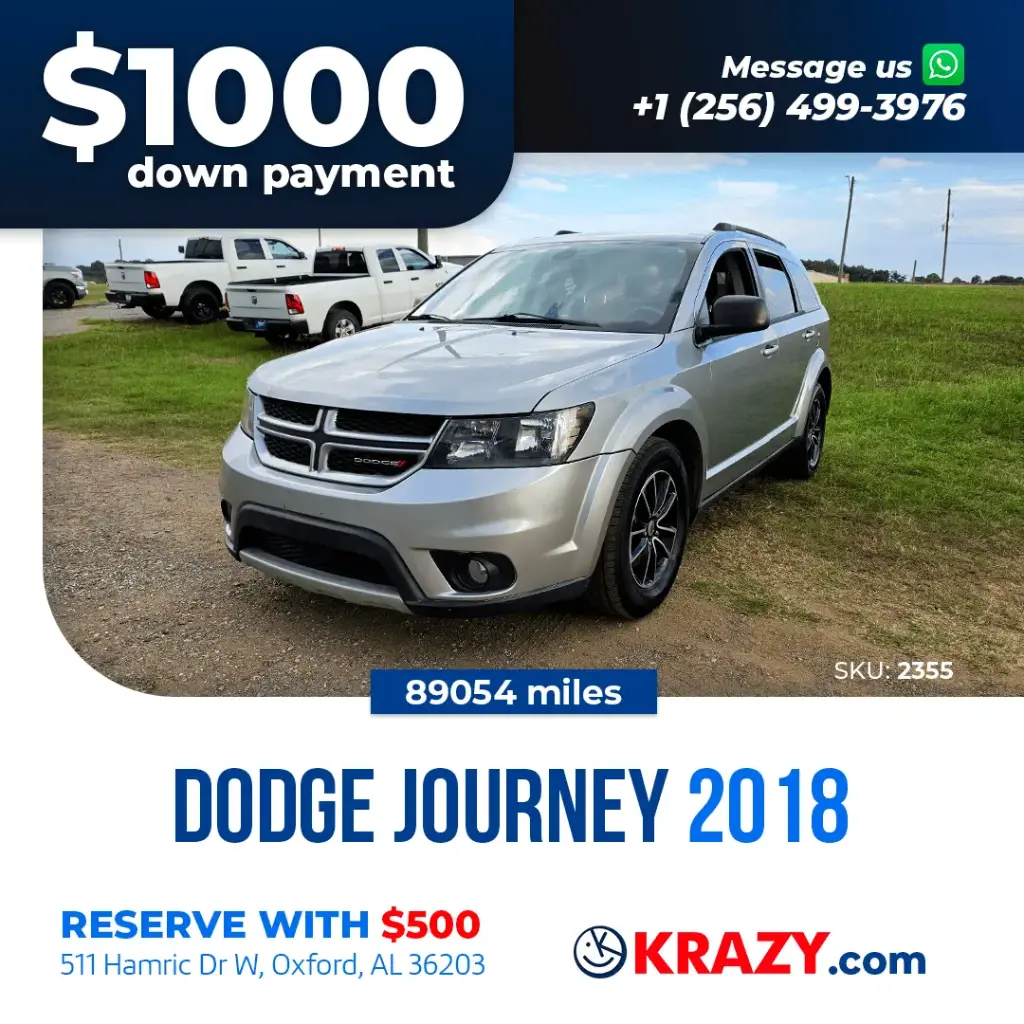 2018 Dodge Journey SE Sport Utility 4D 