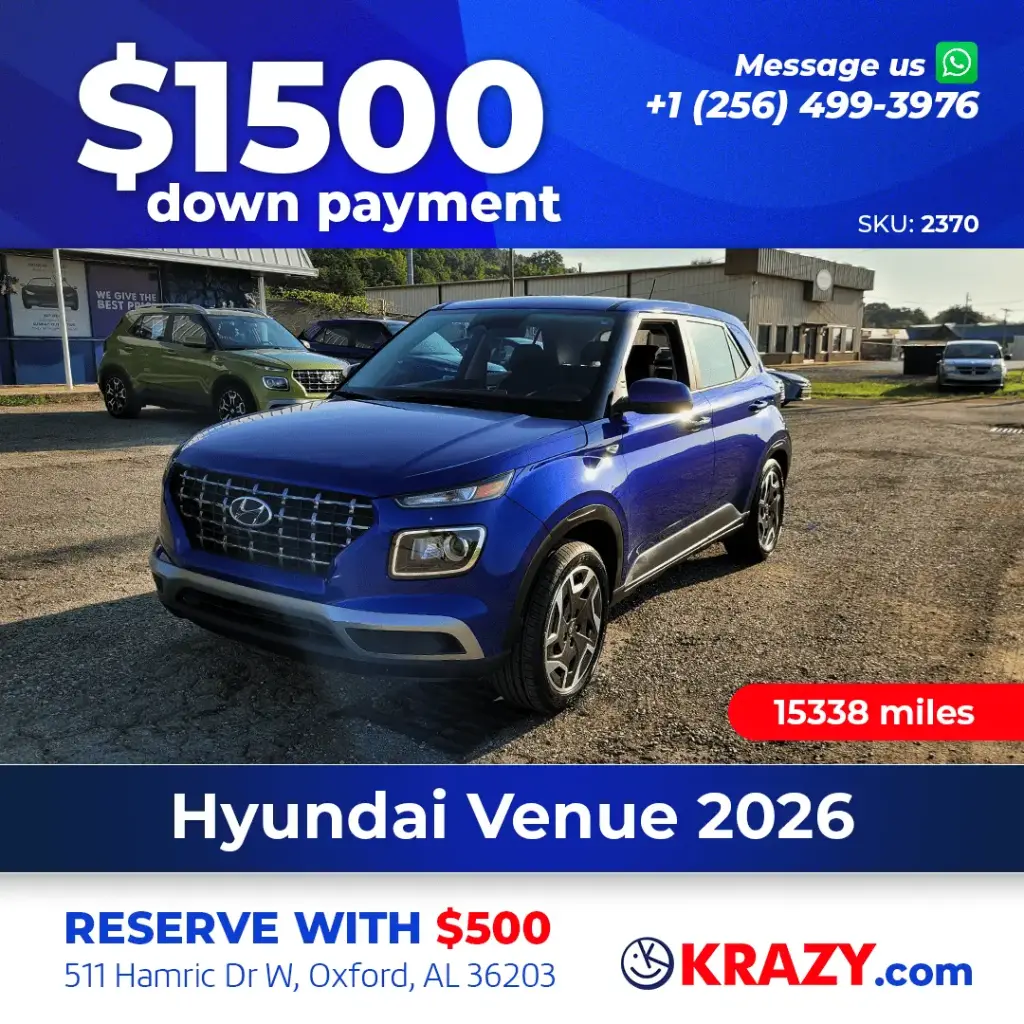 2026 Hyundai Venue SE Sport Utility 4D 