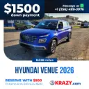 2026 Hyundai Venue SE Sport Utility 4D 